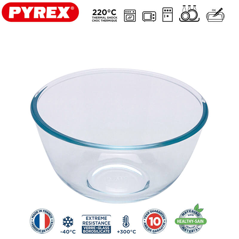 Pyrex Classic Coppa Multiuso Rotonda In Vetro Borosilicato