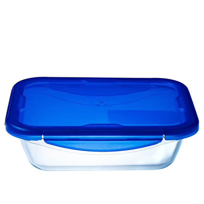 Pyrex Cook And Go Contenitore Per Alimenti Ermetico Rettangolare In Vetro Borosilicato