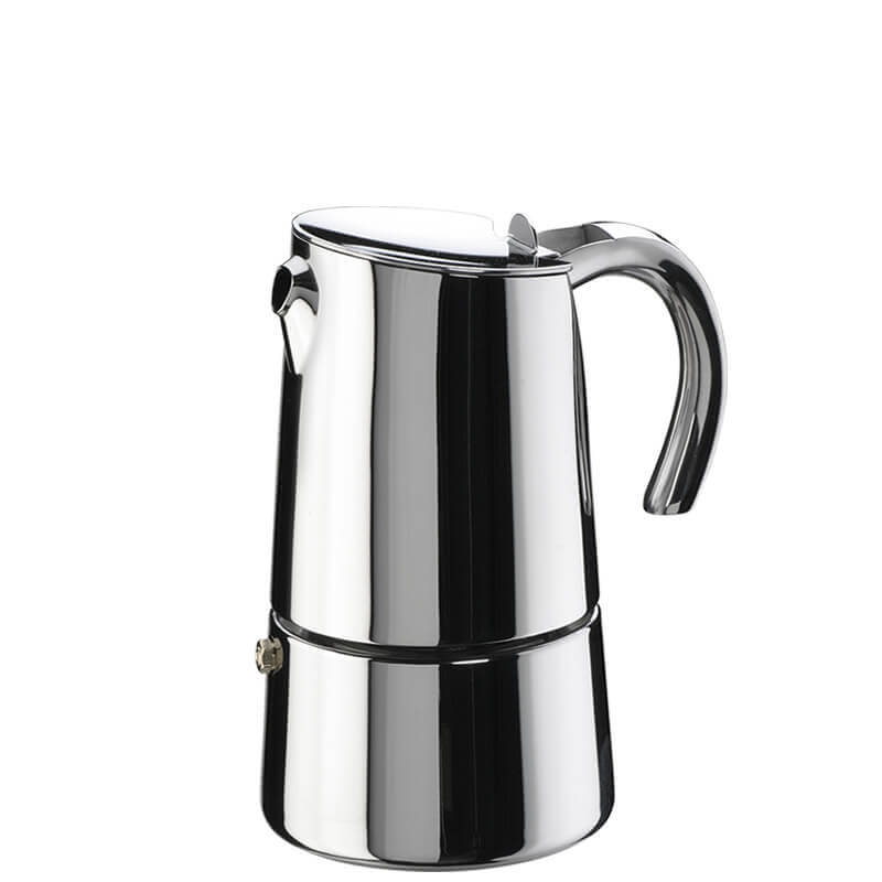 Pintinox Bella Caffettiera Moka In Acciaio Inox