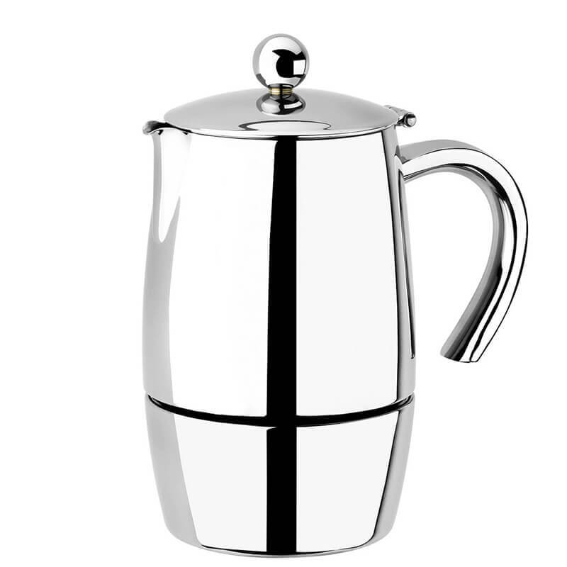 Pintinox Magna Caffettiera Moka In Acciaio Inox