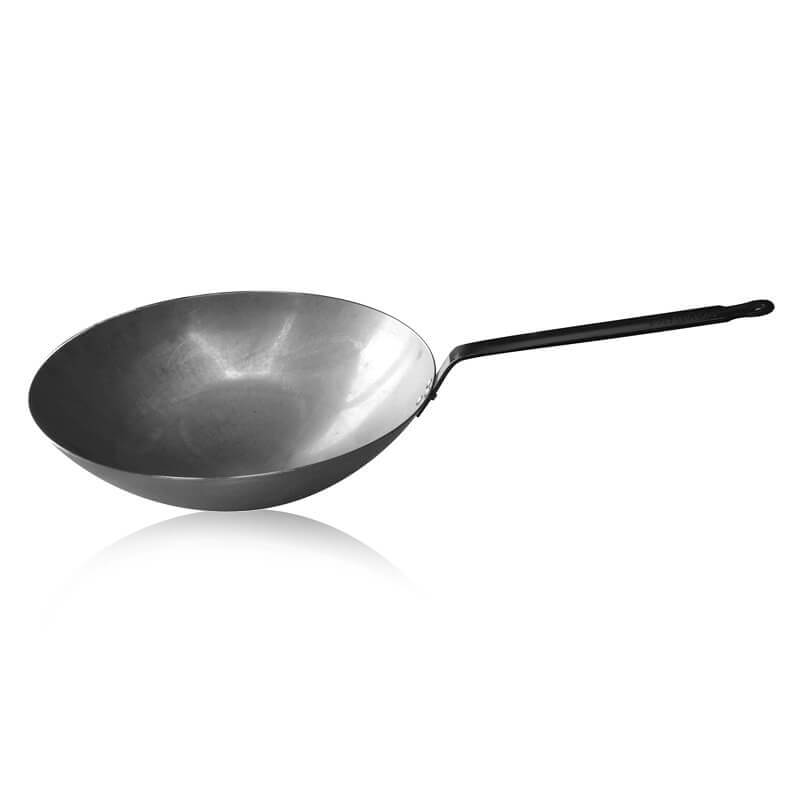 34 Cm Pintinox Excalibur Wok Con Manico In Ferro