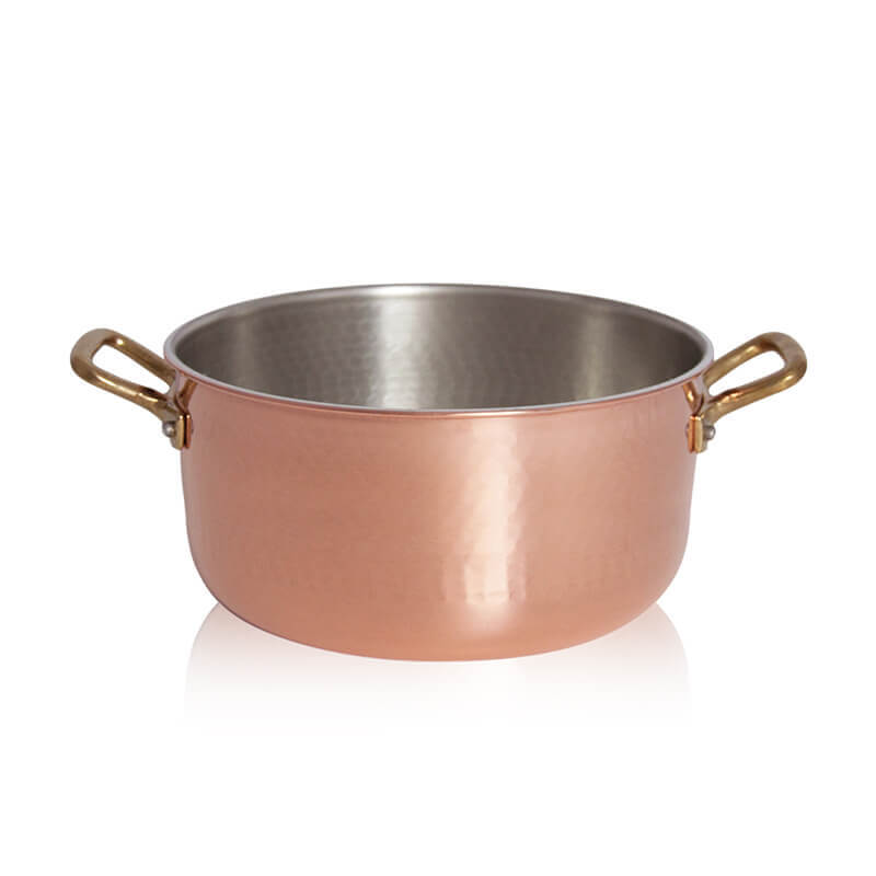 Pintinox Rame Casseruola Alta In Rame Stagnato