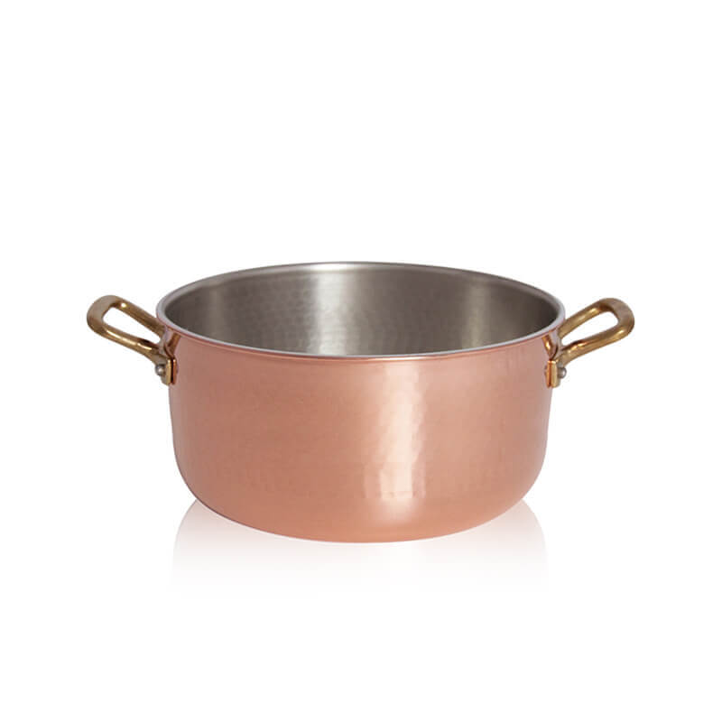 Pintinox Rame Casseruola Alta In Rame Stagnato