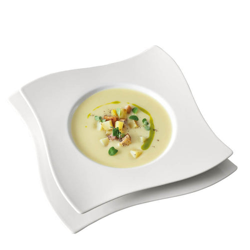 Villeroy And Boch Newwave Servizio Piatti In Porcellana Set 8 Pz