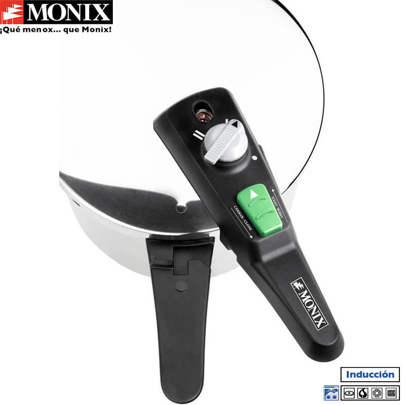 6 Litri Monix Quick Pentola A Pressione In Acciaio Inox