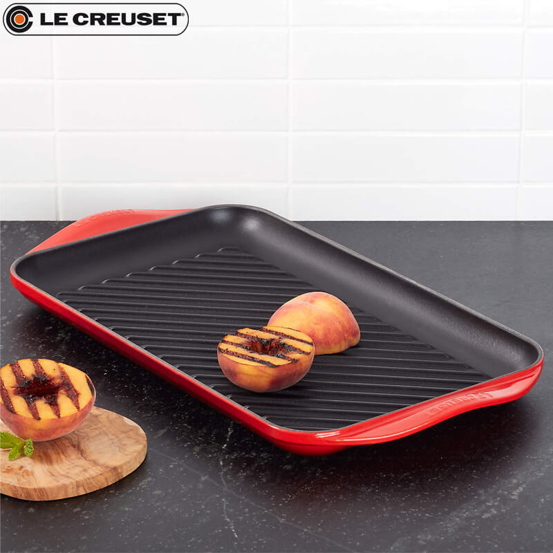 32X22 Cm Le Creuset Traditional Bistecchiera Rettangolare