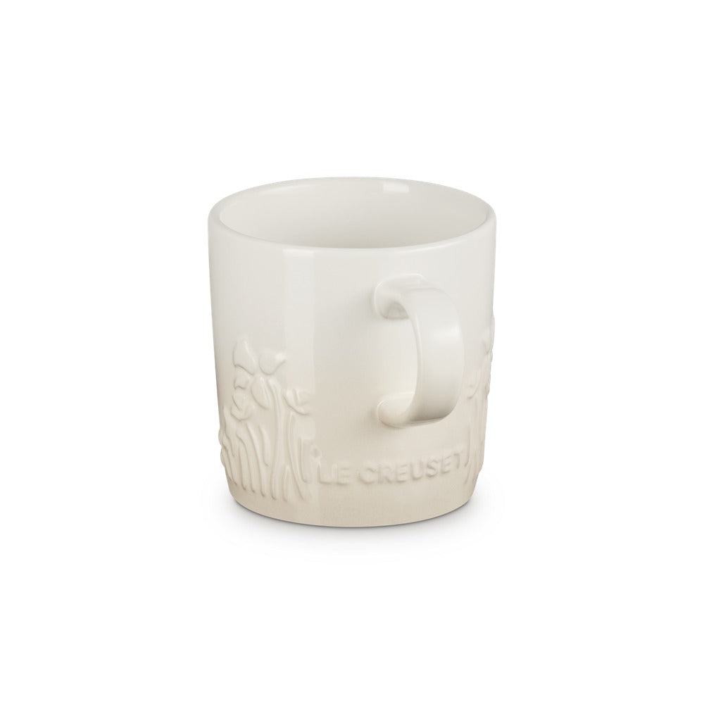 35 cl - Le Creuset London Jardin Tazza Mug In Gres Vetrificato