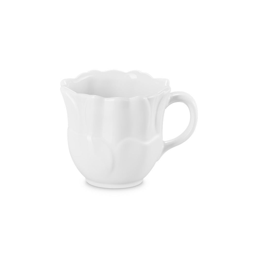 33 cl - Le Creuset Fiore Anemone Tazza Mug In Gres Vetrificato