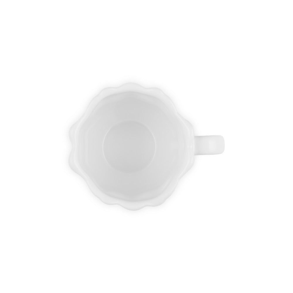 33 cl - Le Creuset Fiore Anemone Tazza Mug In Gres Vetrificato