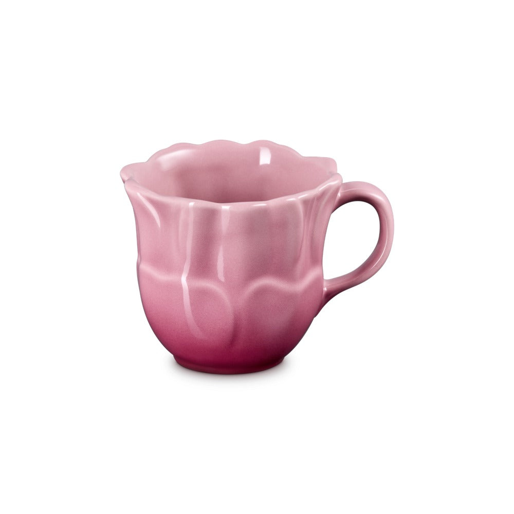 33 cl - Le Creuset Fiore Anemone Tazza Mug In Gres Vetrificato