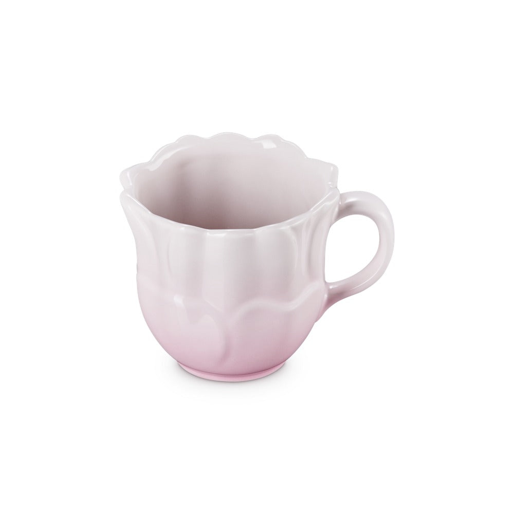 33 cl - Le Creuset Fiore Anemone Tazza Mug In Gres Vetrificato