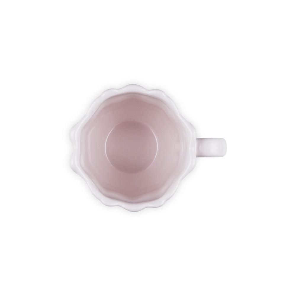 33 cl - Le Creuset Fiore Anemone Tazza Mug In Gres Vetrificato
