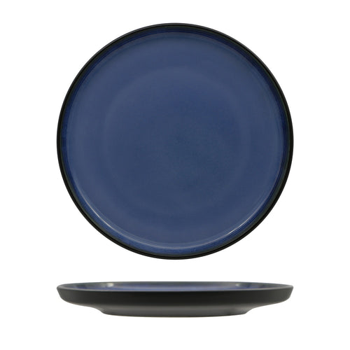 19 cm - Madeira Piatto Piano In Porcellana Set 6 Pz