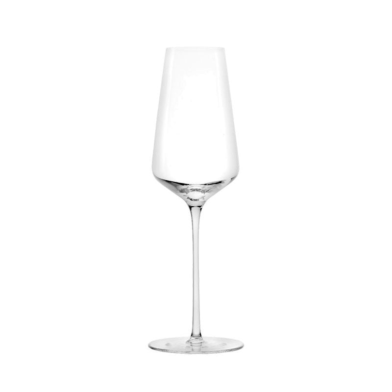 29 Cl Stolzle Lausitz Starlight Calice Flute In Vetro Set 6 Pezzi