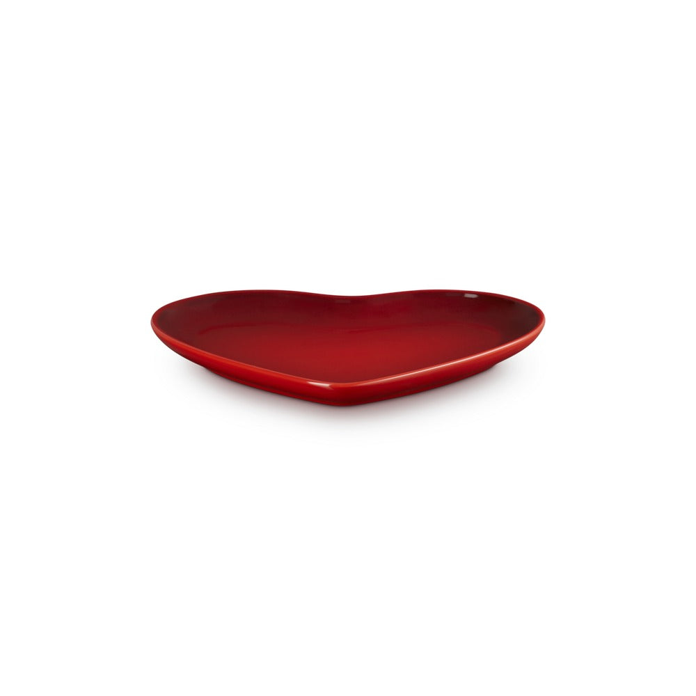 23 cm - Le Creuset Cuore Piatto Piano In Gres Vetrificato