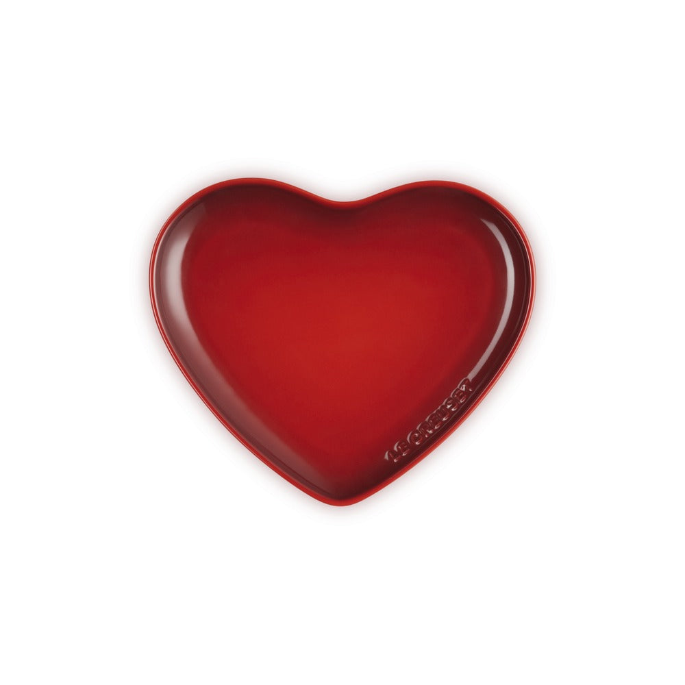 23 cm - Le Creuset Cuore Piatto Piano In Gres Vetrificato