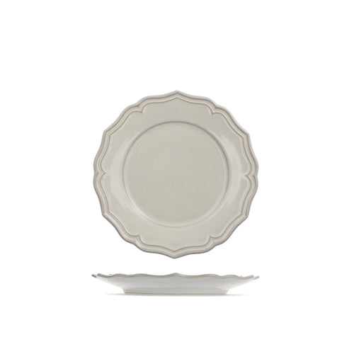 23 cm - H&H Sinfonia Piatto Frutta In Stoneware - Set 6 Pz