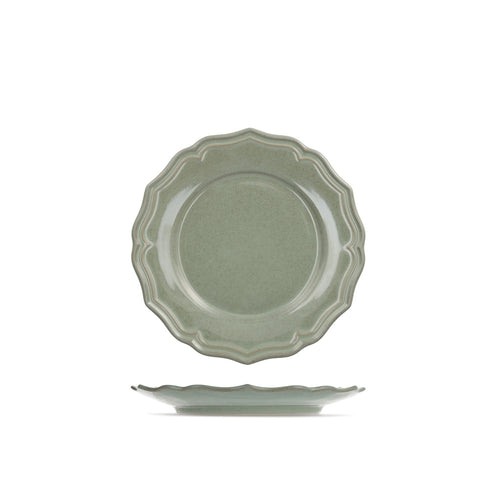 23 cm - H&H Sinfonia Piatto Frutta In Stoneware - Set 6 Pz