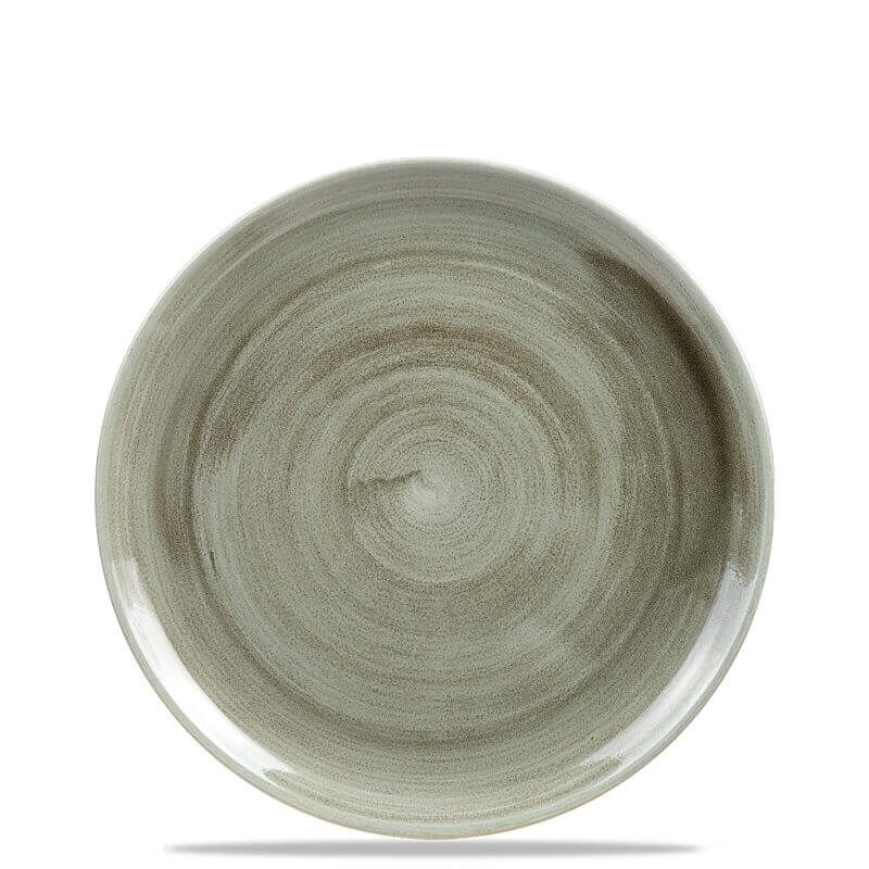 28 8 Cm Churchill Stonecast Piatto Piano Rotondo In Porcellana Vetrificata