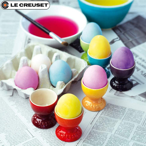 5 3 Cm Le Creuset Arcobaleno Portauova In Stoneware Set 6 Pz