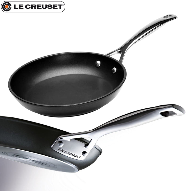20 26 Cm Le Creuset Les Forgees Set Padelle Antiaderenti In Alluminio Set 2 Pz