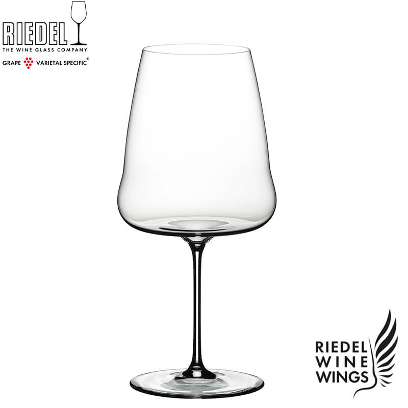 100 2 Cl Riedel Winewings Calice Vino Rosso Cabernet Merlot In Vetro Cristallino
