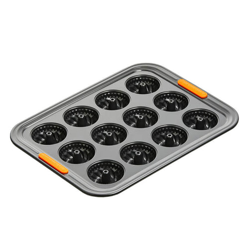 40X30 Cm Le Creuset Forme Speciali Stampo Mini Ciambelle Rettangolare 12 Impronte Antiaderente