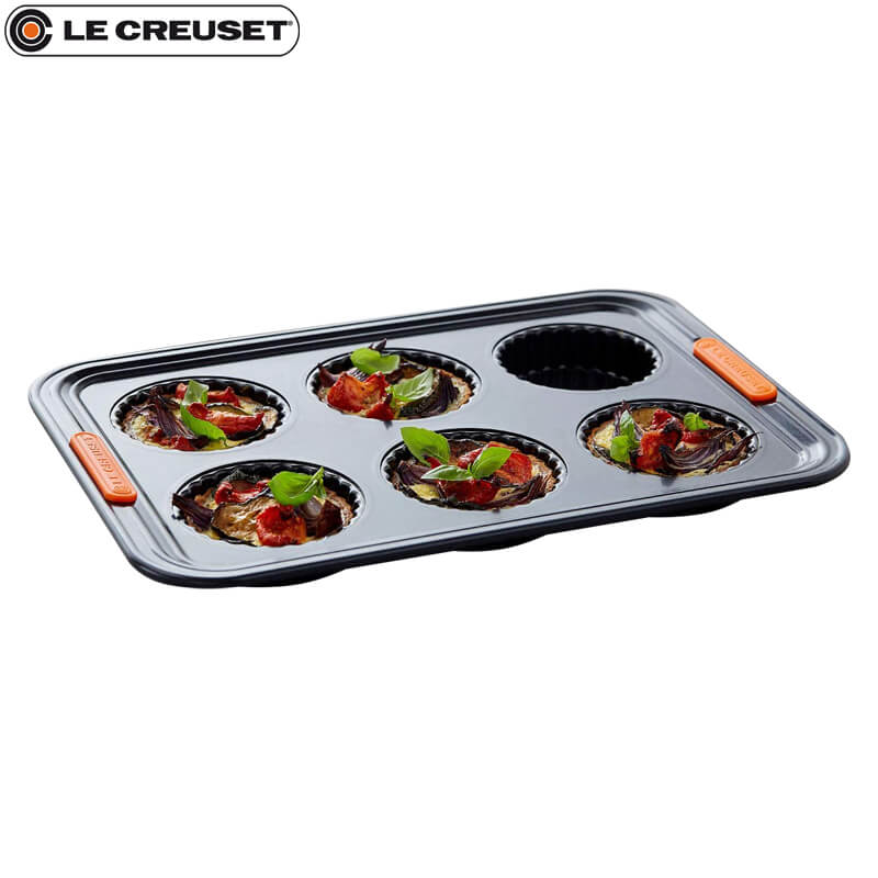 40X30 Cm Le Creuset Forme Speciali Stampo Biscotti Rettangolare 12 Impronte Antiaderente