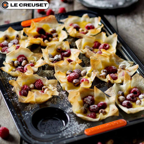 30X23 Cm Le Creuset Forme Speciali Stampo Mini Muffin Rettangolare 12 Impronte Antiaderente