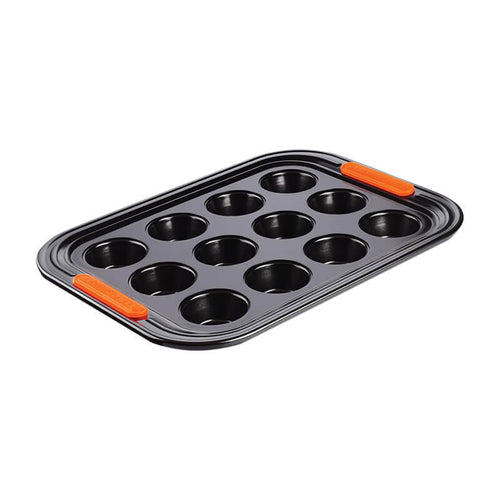 30X23 Cm Le Creuset Forme Speciali Stampo Mini Muffin Rettangolare 12 Impronte Antiaderente