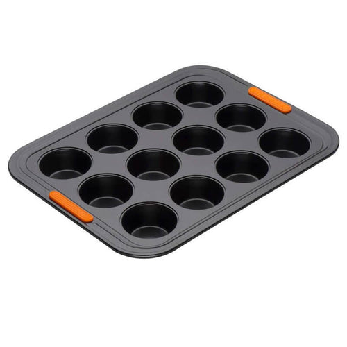 40X30 Cm Le Creuset Forme Speciali Stampo Muffin Rettangolare 12 Impronte Antiaderente