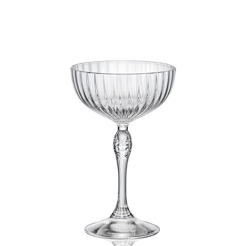 23 Cl Bormioli Rocco America 20S Calice Coupe In Vetro Set 6 Pezzi