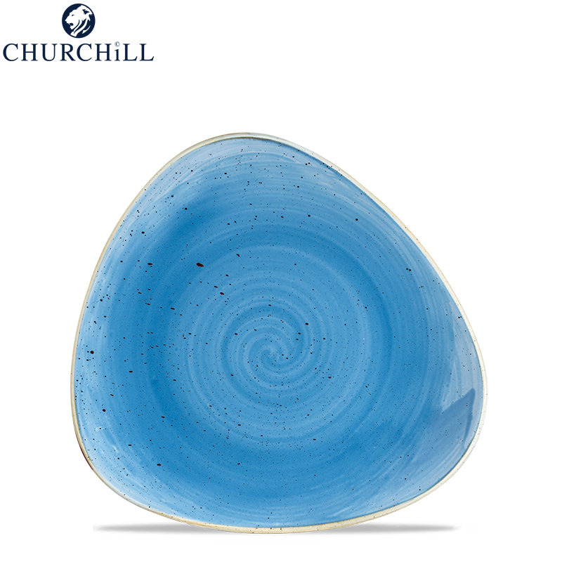 Churchill Stonecast Servizio Piatti Triangolare In Porcellana Vetrificata Set 12 Pz