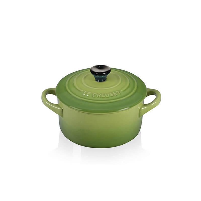 10 Cm Le Creuset Mini Cocotte Casseruola Rotonda In Gres Vetrificato