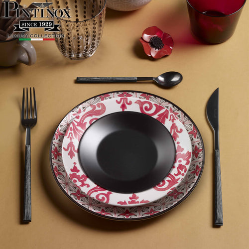 Pintinox Sushi Anniversary Servizio Posate In Acciaio Inox Abs Set 24 Pz