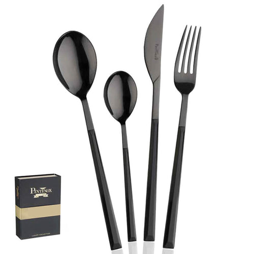 Pintinox Sushi Anniversary Servizio Posate In Acciaio Inox Abs Set 24 Pz