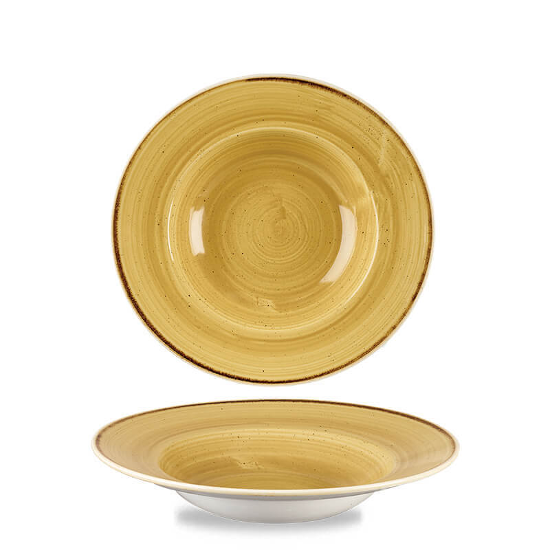 28 Cm Churchill Stonecast Piatto Pasta Rotondo In Porcellana Vetrificata