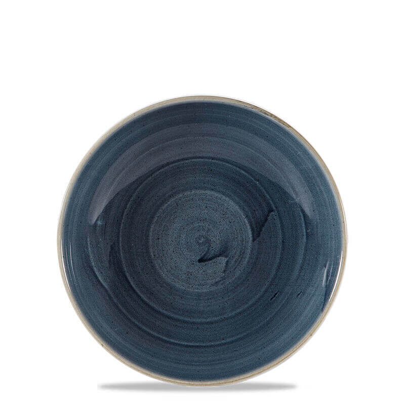 24 8 Cm Churchill Stonecast Piatto Fondo Rotondo In Porcellana Vetrificata