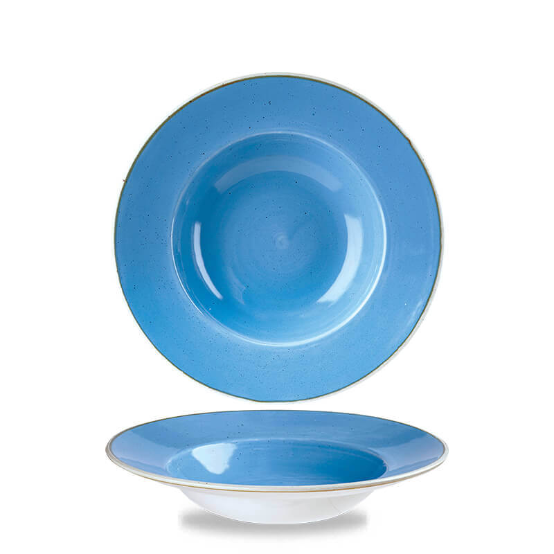 28 Cm Churchill Stonecast Piatto Pasta Rotondo In Porcellana Vetrificata