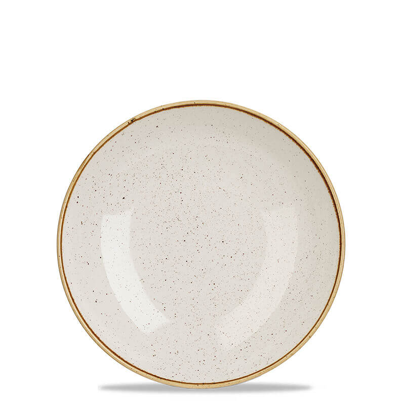 24 8 Cm Churchill Stonecast Piatto Fondo Rotondo In Porcellana Vetrificata