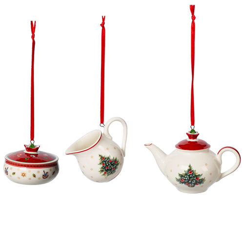Villeroy And Boch Toy S Delight Set Caffe Decorativo In Porcellana Decorata Set 3 Pz