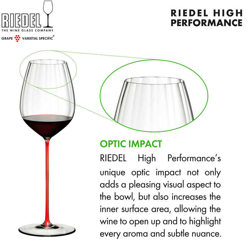 83 4 Cl Riedel High Performance Calice Vino Rosso Cabernet In Vetro