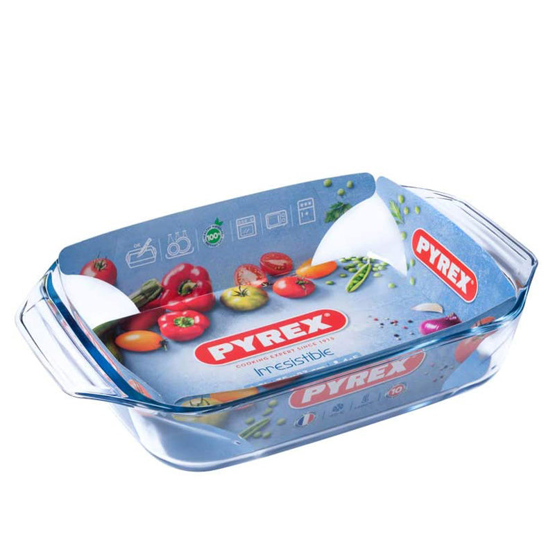 Pyrex Irresistible Teglia Rettangolare In Vetro Borosilicato