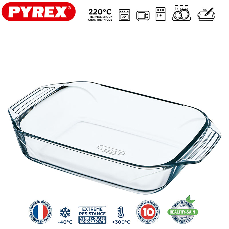 Pyrex Irresistible Teglia Rettangolare In Vetro Borosilicato