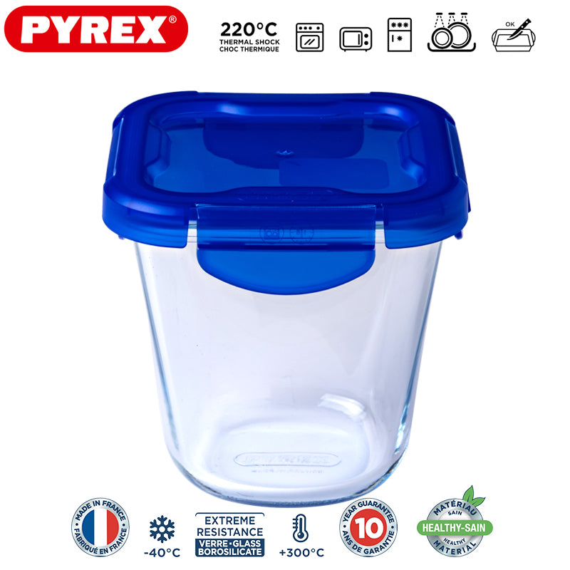 Pyrex Cook And Go Contenitore Per Alimenti Ermetico Rotondo In Vetro Borosilicato