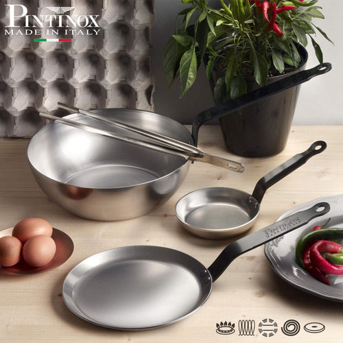 32 Cm Pintinox Excalibur Tegame In Ferro