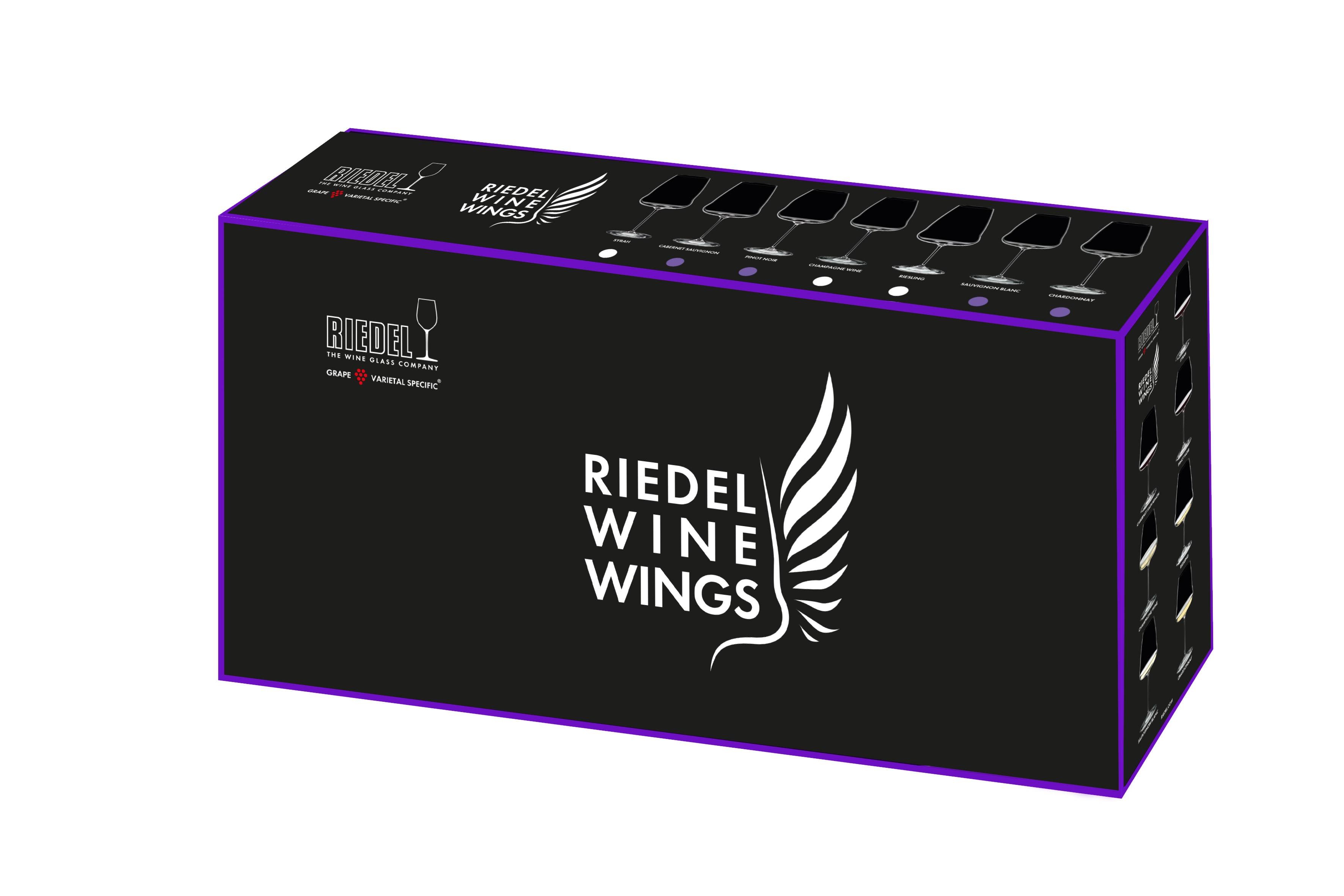 Riedel Winewings Set Calici Degustazione In Vetro Set 4 Pezzi
