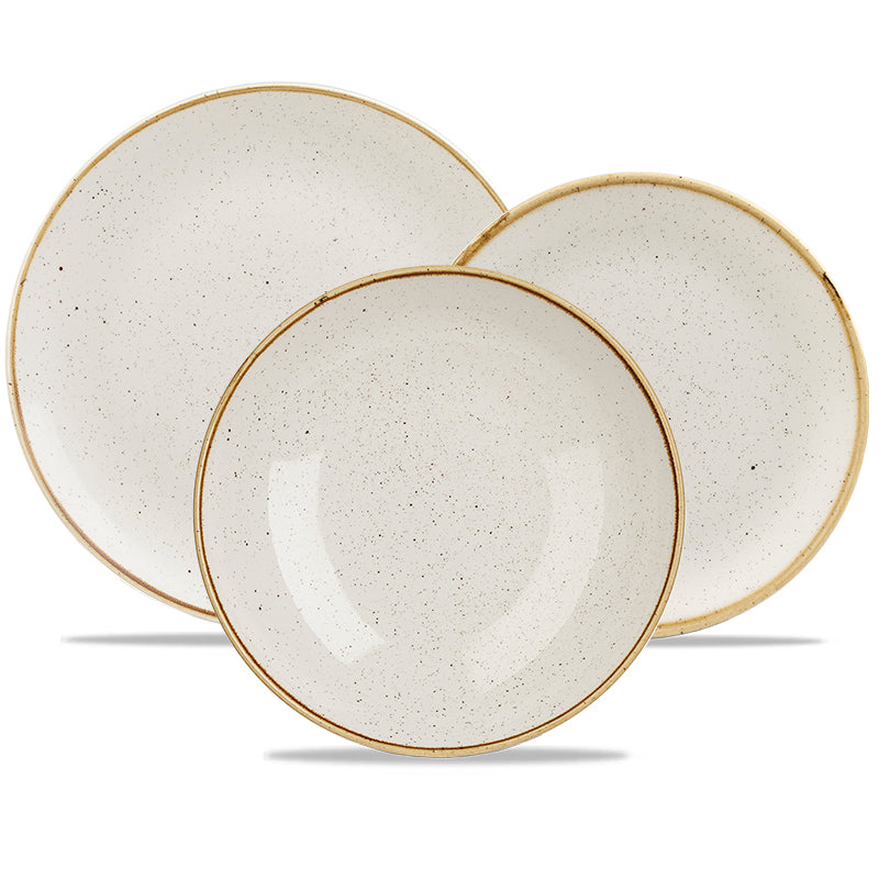 Churchill Stonecast Servizio Piatti In Porcellana Vetrificata Set 12 Pz