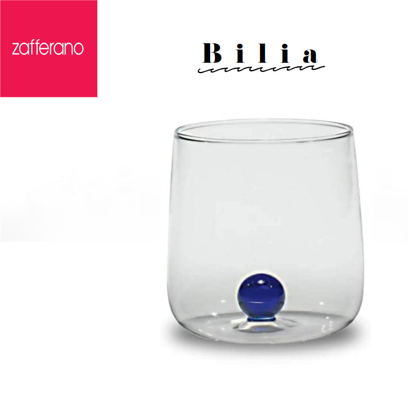 44 Cl Zafferano Bilia Bicchiere Acqua Bilia Colorata In Vetro Borosilicato Set 6 Pezzi
