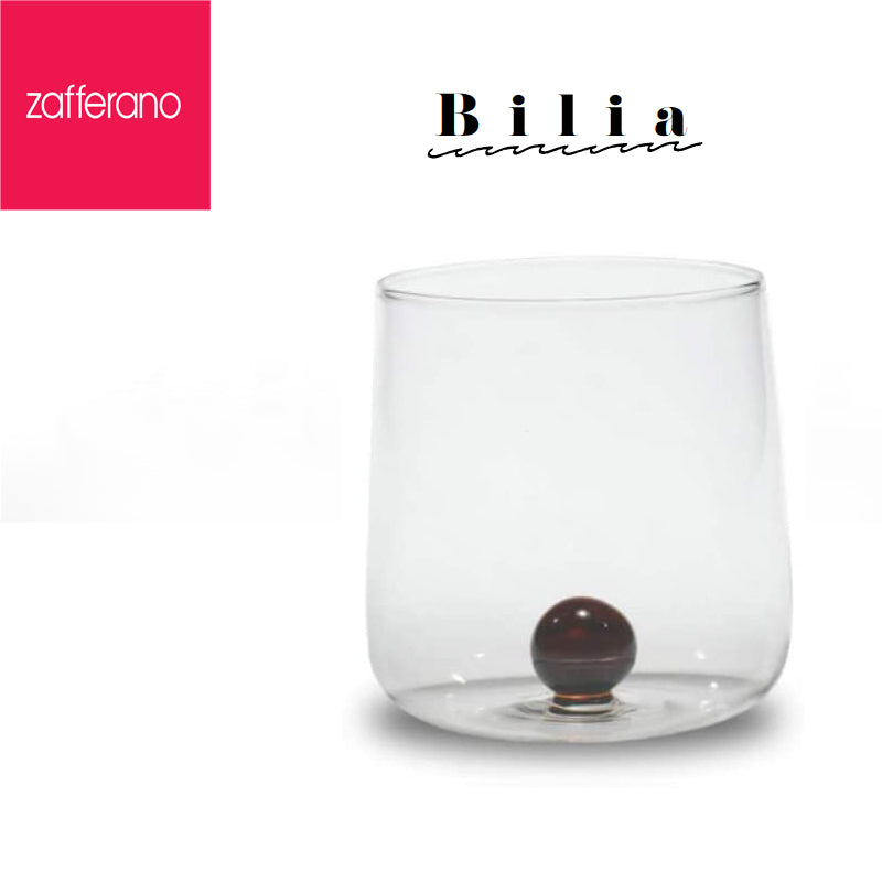 44 Cl Zafferano Bilia Bicchiere Acqua Bilia Colorata In Vetro Borosilicato Set 6 Pezzi